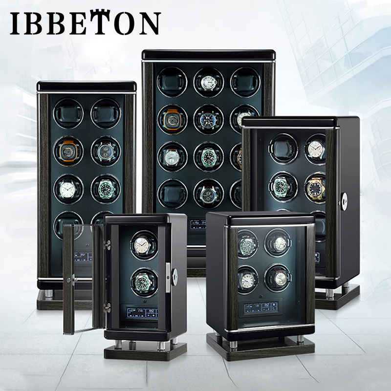 Luxury Watch Winder Box - IBBETON Luxury Watch Winder Automatic 12