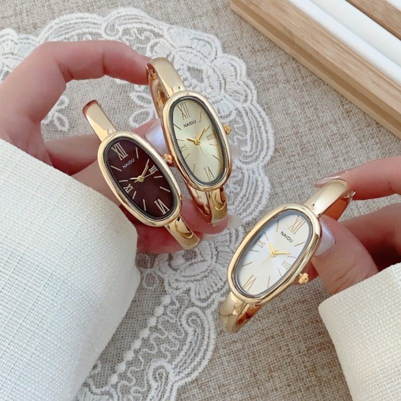 Luxury Watch Brand For Women - Top Brand Women Oval Roman Dial