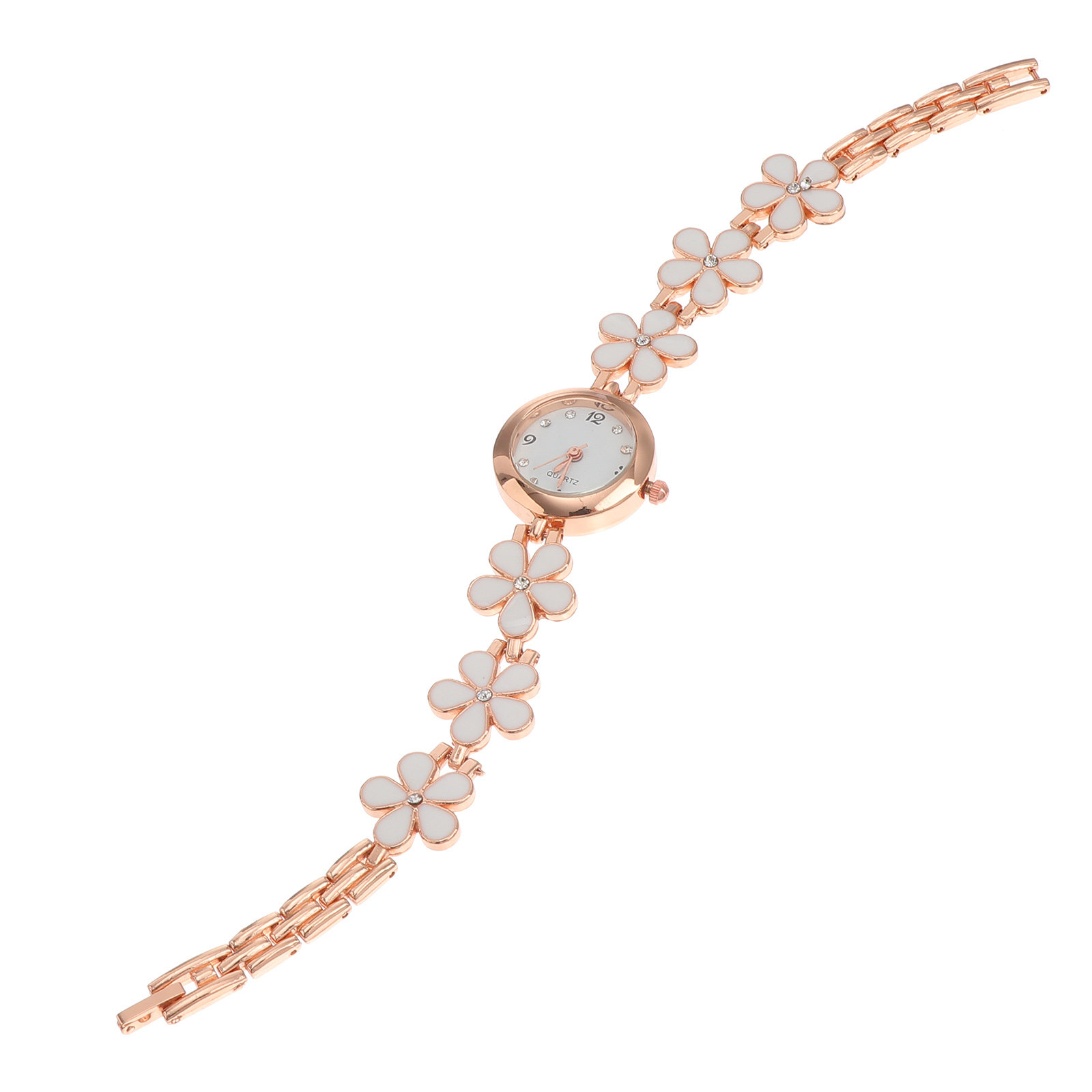 Luxury Watch Hand - Exquisite Watch White Bracelet Waterproof Fine