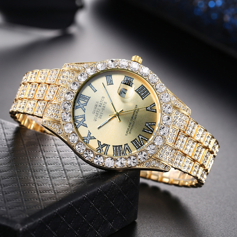 Luxury Watch Winder - Men Quartz Watch Luxury Steel Band