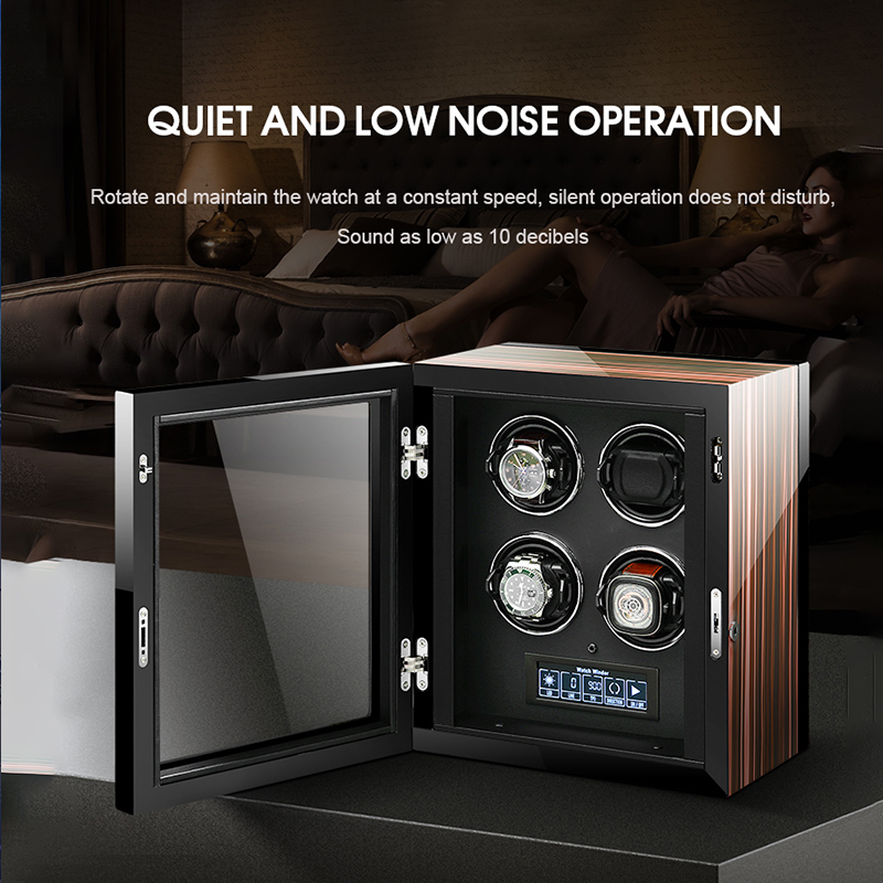 Luxury Watch Winder Box - Luxury Automatic Watch Winder Watches Safe