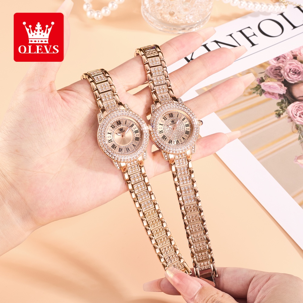 OLEVS Luxury Fashion ladies' w - Luxury Watch Diamond recension och pris