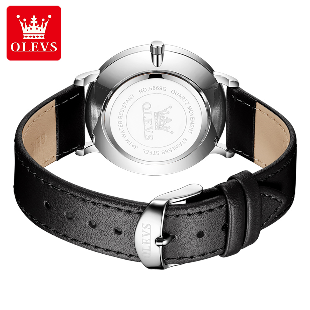 OLEVS Ultra Thin 6.5mm Top Ori - Luxury Watch Sale recension och pris