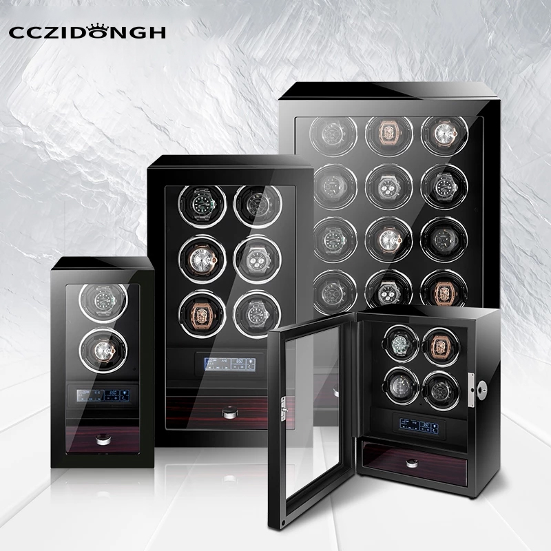 Luxury Watch Storage Case - Au - Luxury Watch Winder Box recension och pris