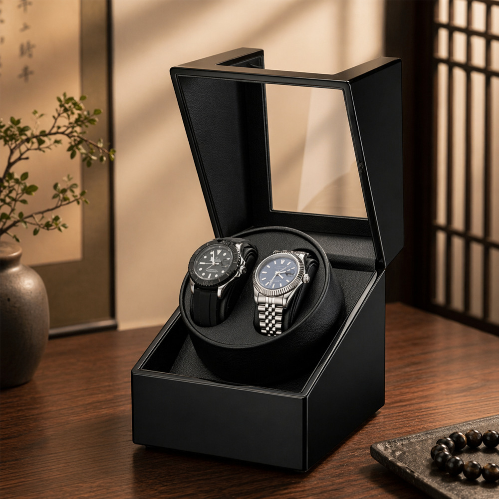 Luxury 2 Slots Watch Winder fo - Luxury Watch Winder Box recension och pris