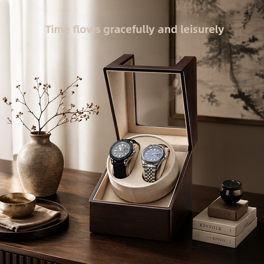 Luxury 2 Slots Watch Winder fo - Luxury Watch Winder Box recension och pris