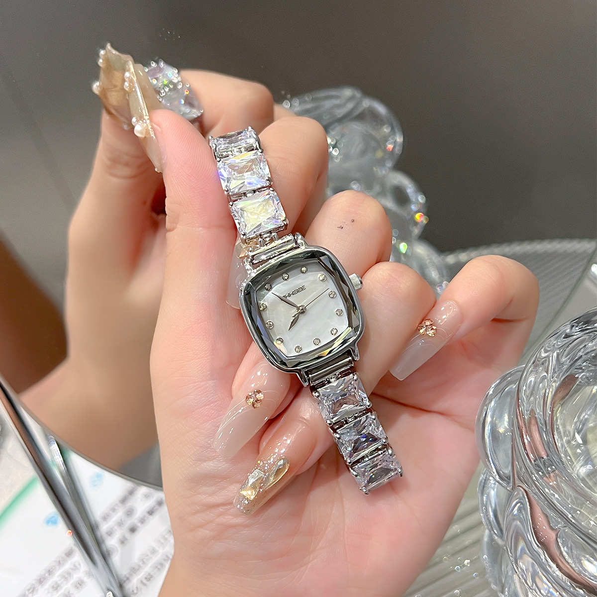 2025 High-end Women Watch Diam - Luxury Watch Diamond recension och pris