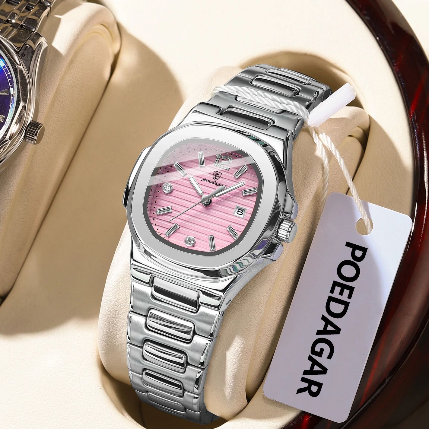 POEDAGAR Square Fashion Woman  - Ladies Luxury Watch recension och pris