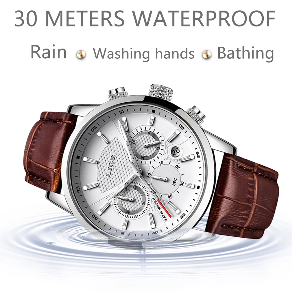LIGE 2025 Watch Men Fashion Sp - Luxury Watch Longines recension och pris