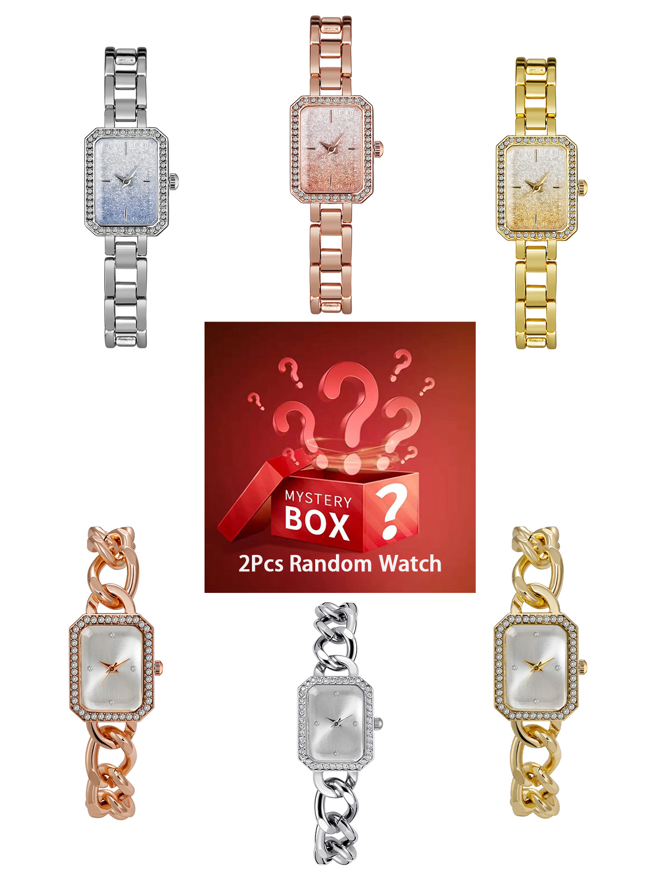2 pieces women's watches myste - Luxury Watch Diamond recension och pris