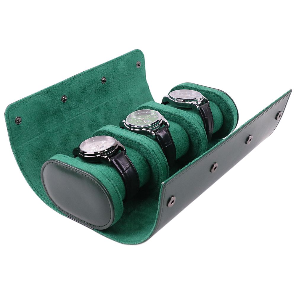 Luxury Portable 3 Slots PU Lea - Luxury Watch Winder Box recension och pris