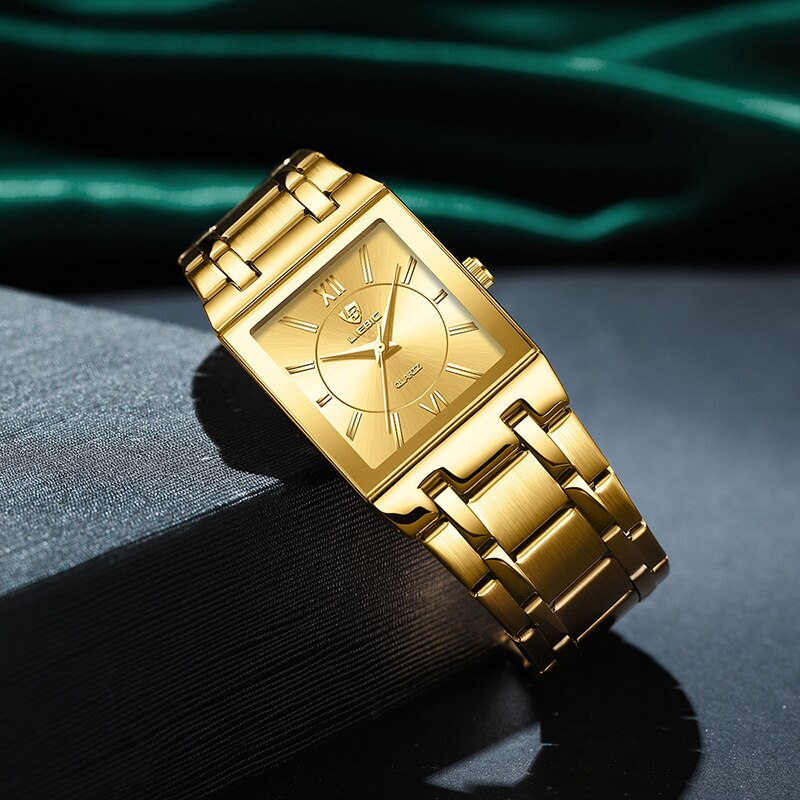 LiEBIG Luxury Golden Quartz Wr - Luxury Watch Life recension och pris