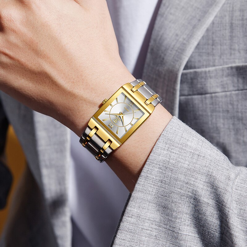 LiEBIG Luxury Golden Quartz Wr - Luxury Watch Life recension och pris