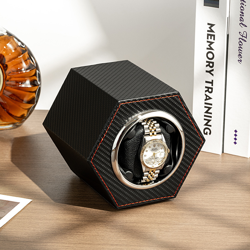 2024 New Watch Winder Mini Sin - Luxury Watch Winder Box recension och pris