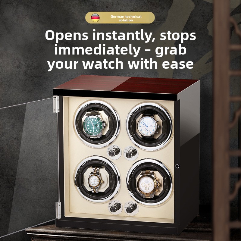 Automatic Rotating Watch Winde - Luxury Watch Winder Box recension och pris