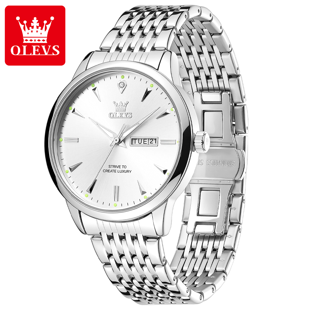 OLEVS 2929 Men Quartz Watch Or - Luxury Watch Longines recension och pris