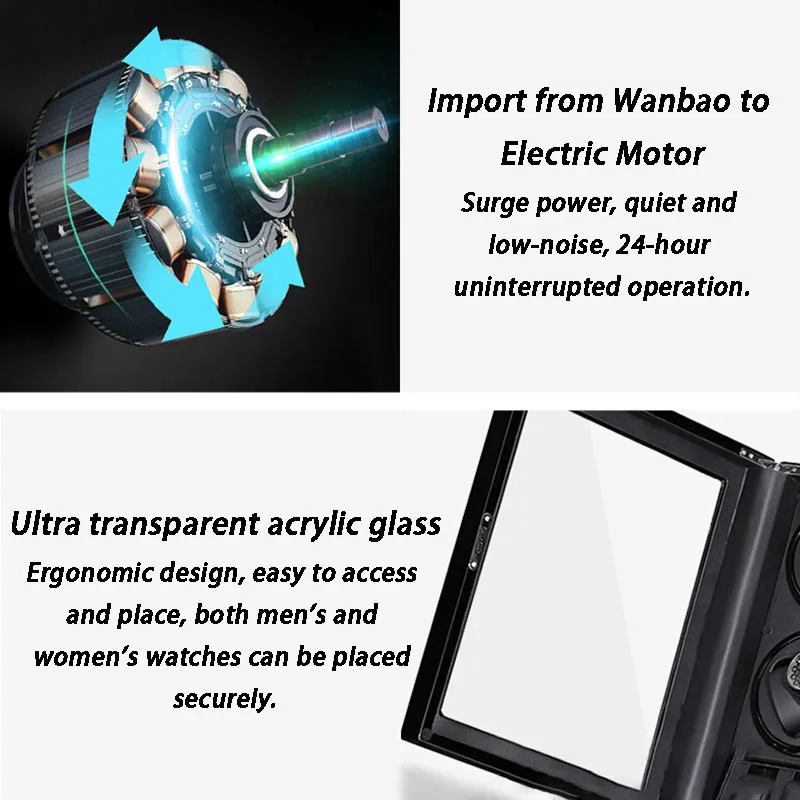 Luxury 8 Slots Watch Winders A - Luxury Watch Winder Box recension och pris