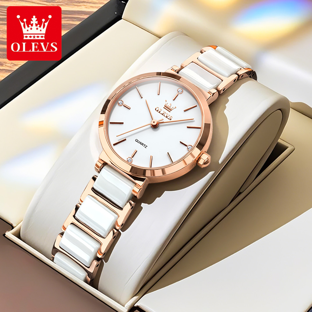 OLEVS Women Watch 5877 Luxury  - Ladies Luxury Watch recension och pris
