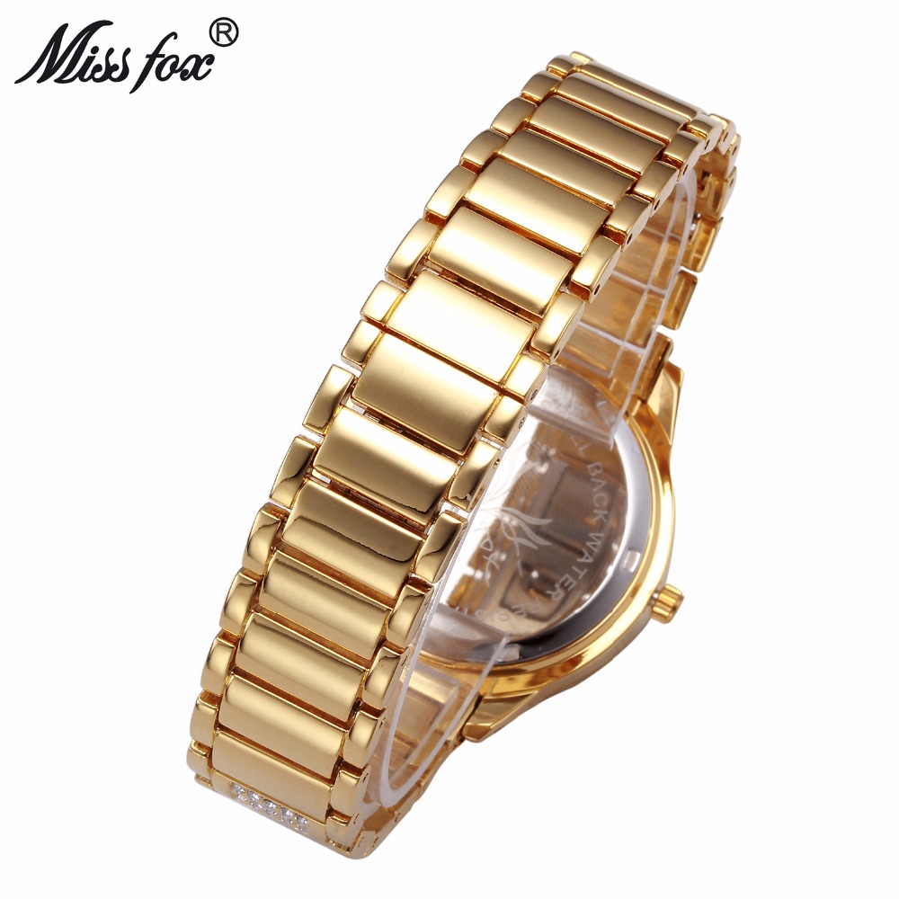 MISSFOX Ladies Gold Party Watc - Luxury Watch In China recension och pris