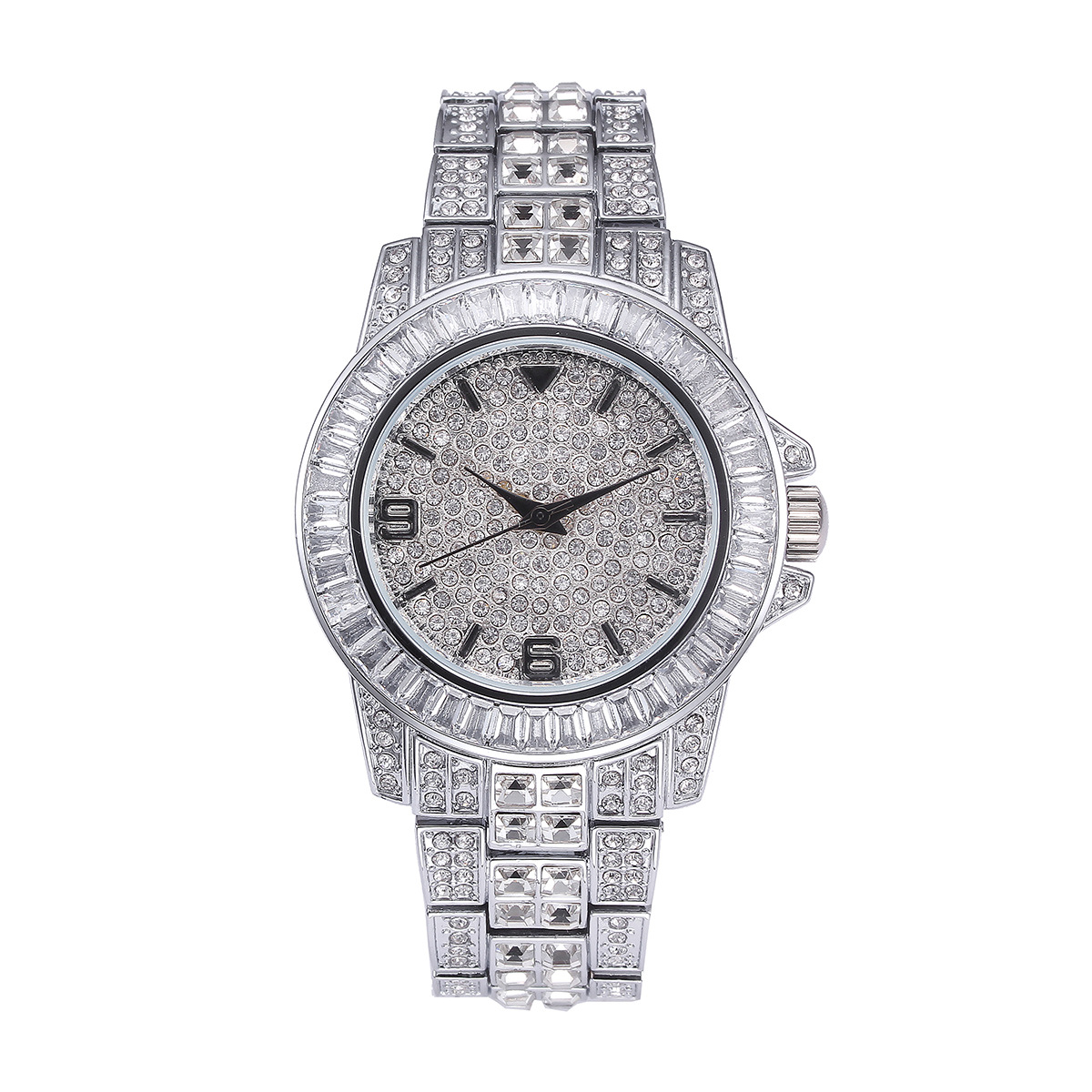 Luxury Full Stone Quartz Watch - Luxury Watch Gold recension och pris