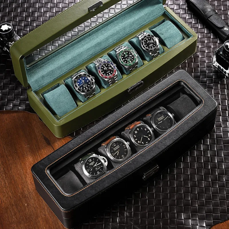 Light Luxury Leather Watch Org - Luxury Watch Collection Box recension och pris