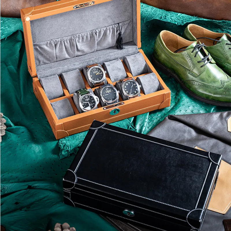 Light Luxury Leather Watch Org - Luxury Watch Collection Box recension och pris