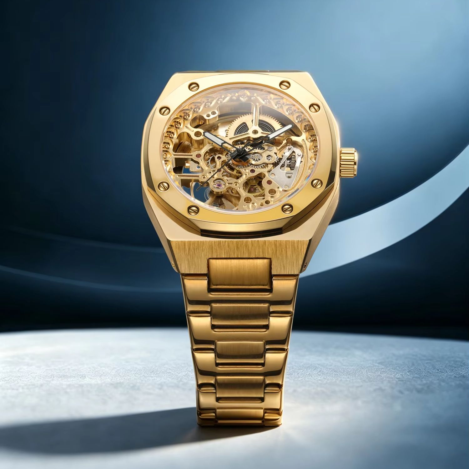 Forsining Royal Skeleton Mecha - Luxury Watch Winder recension och pris