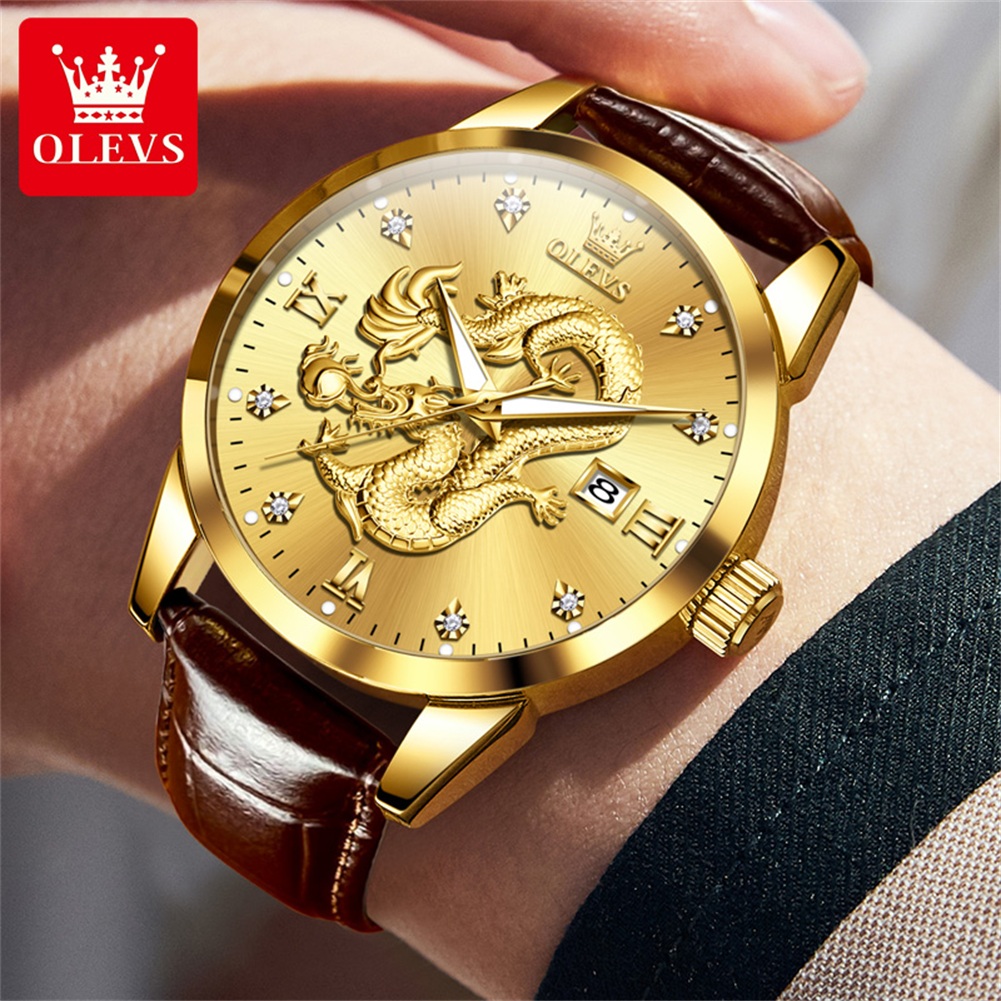 OLEVS Top Brand Mens Watch Fas - Luxury Watch In China recension och pris