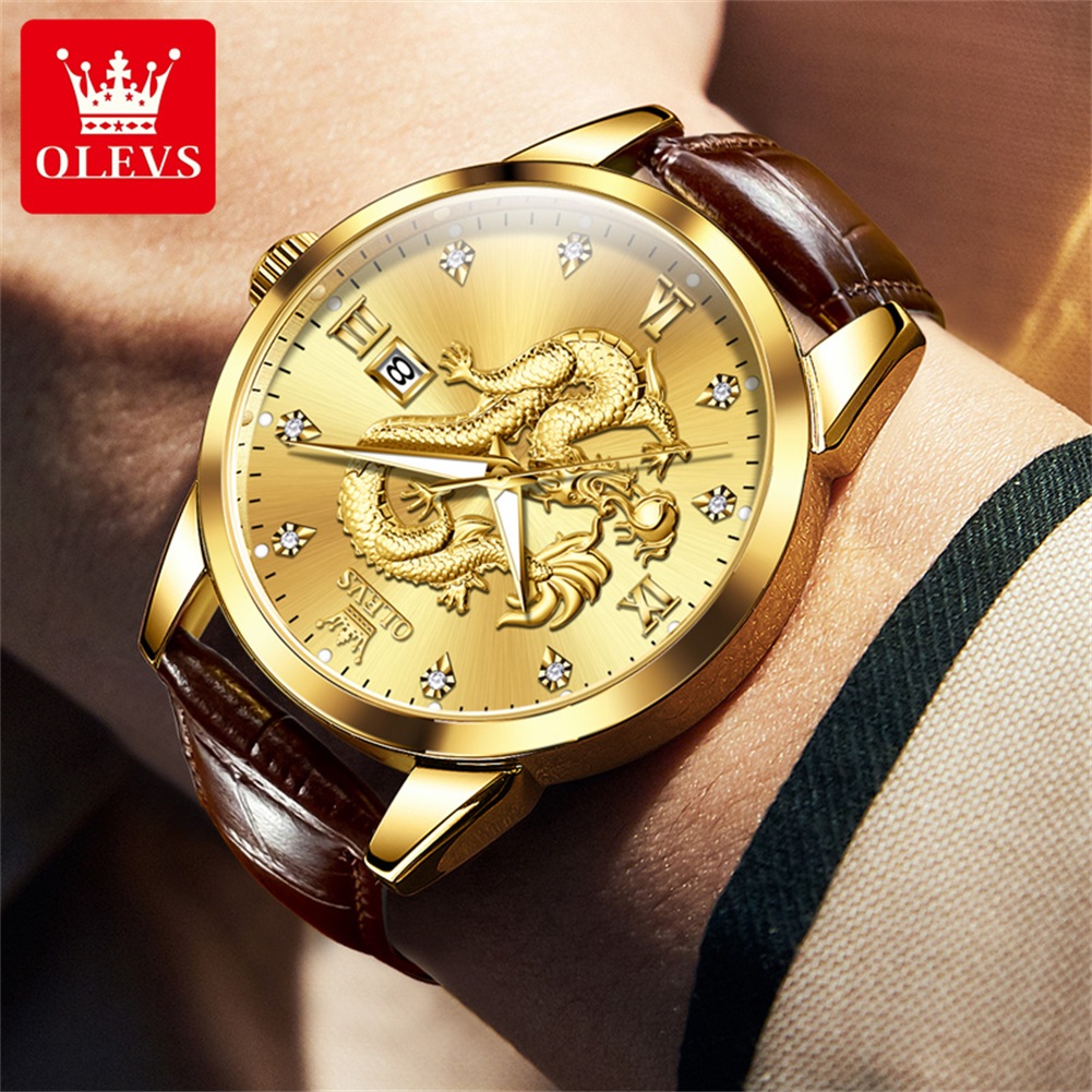OLEVS Top Brand Mens Watch Fas - Luxury Watch In China recension och pris