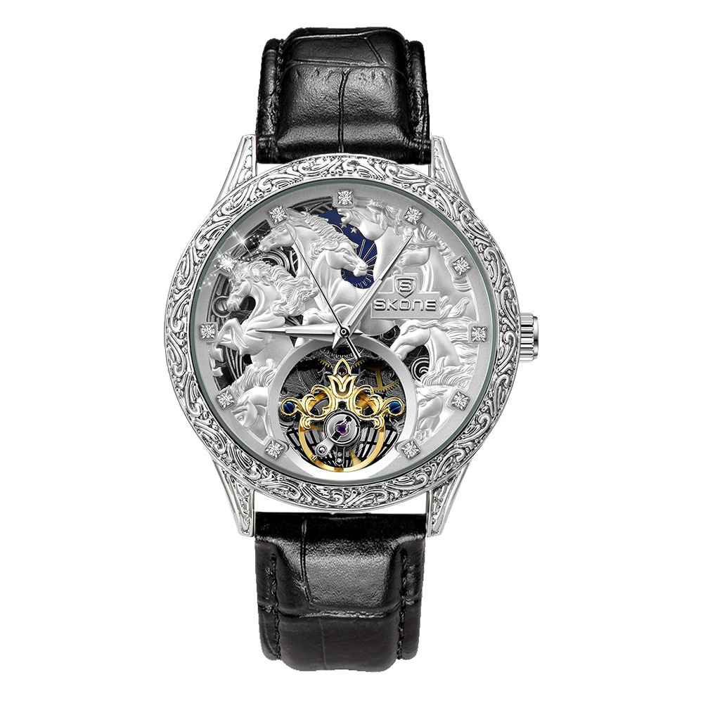 Men's Year of the Horse Mechan - Luxury Watch Engraving recension och pris