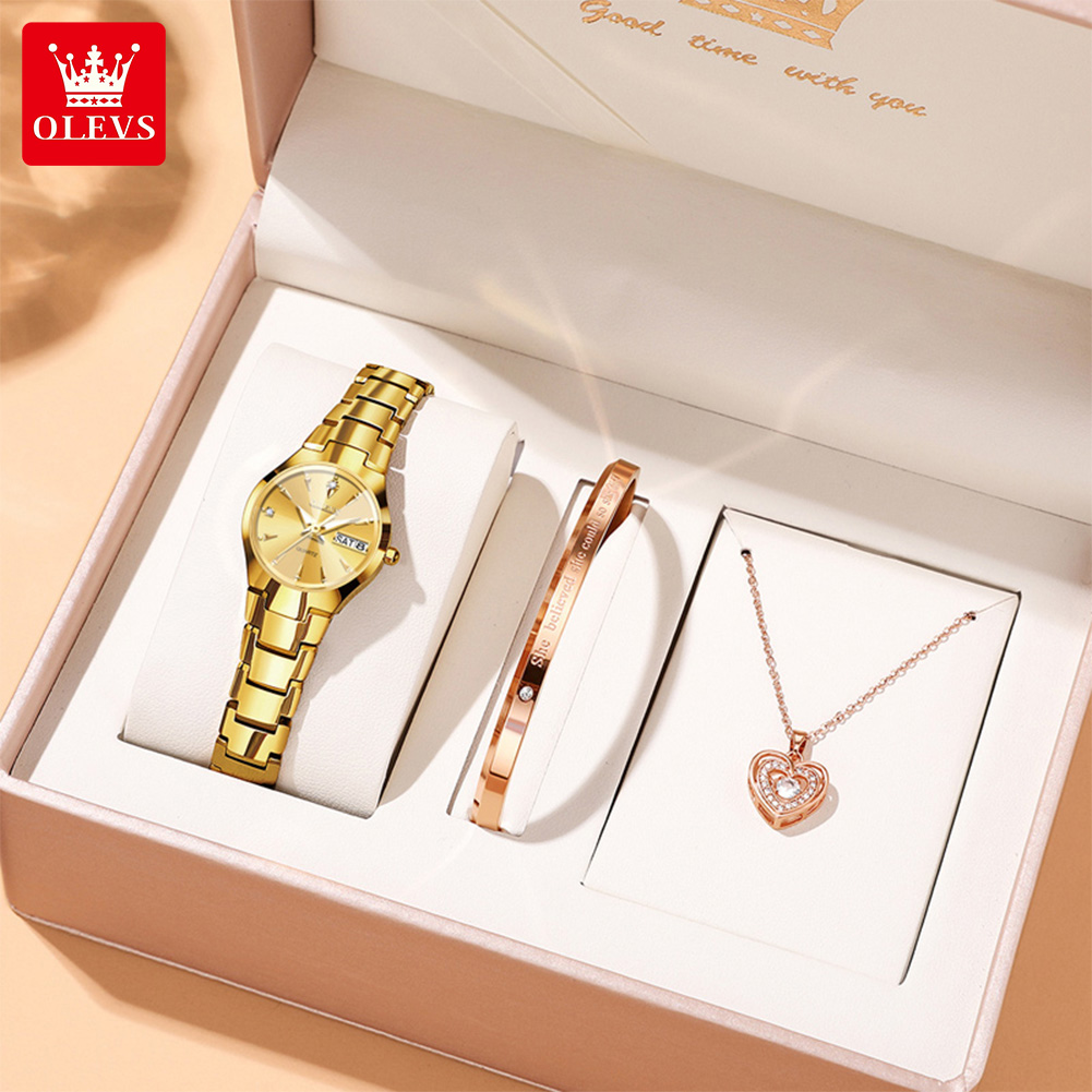 OLEVS Ladies Watch 8697 Luxury - Ladies Luxury Watch recension och pris