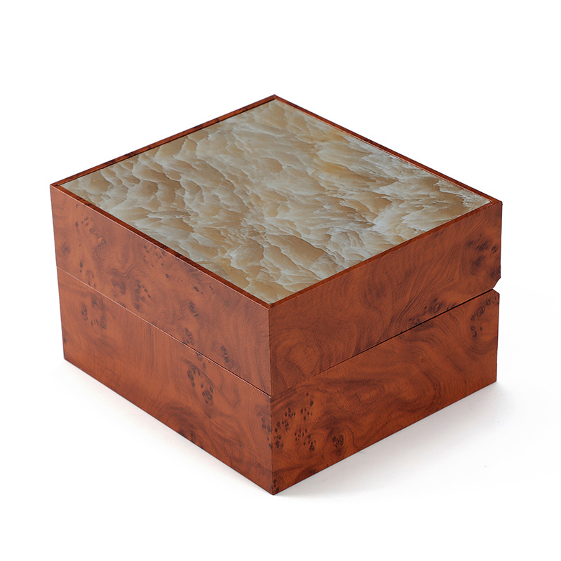 Wood Grain Watch Box Luxury Re - Luxury Watch Collection Box recension och pris