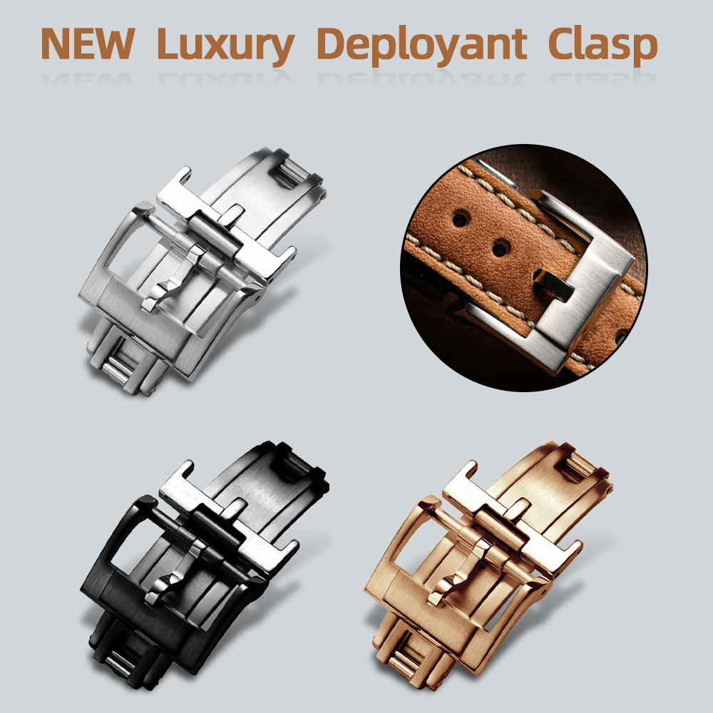 NEW Luxury Deployant Clasp 16m - Luxury Watch Engraving recension och pris