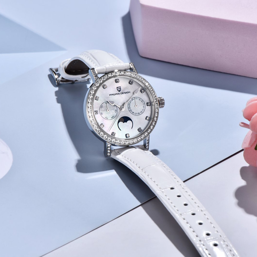 PAGANI DESIGN Women Quartz Wat - Luxury Watch Diamond recension och pris