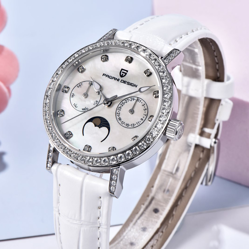 PAGANI DESIGN Women Quartz Wat - Luxury Watch Diamond recension och pris