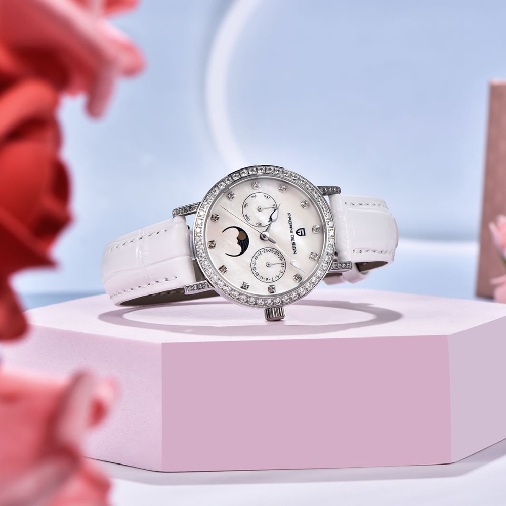 PAGANI DESIGN Women Quartz Wat - Luxury Watch Diamond recension och pris