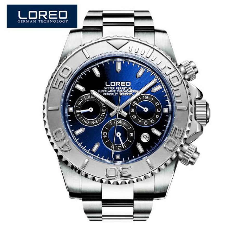 Waterproof 200m  LOREO Top Bra - Luxury Watch Winder recension och pris