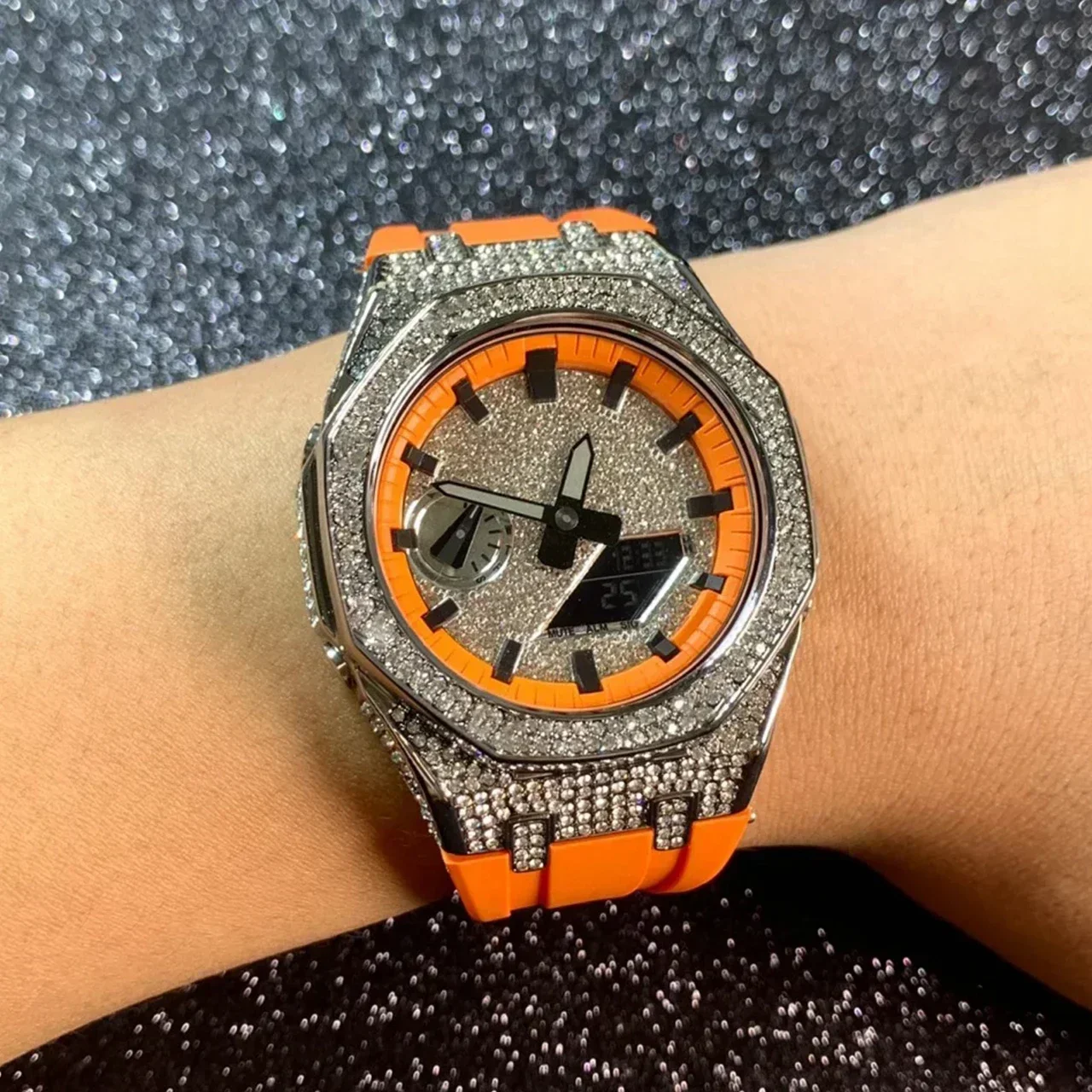 Luxury Diamond Watch Dial For  - Luxury Watch Repair recension och pris