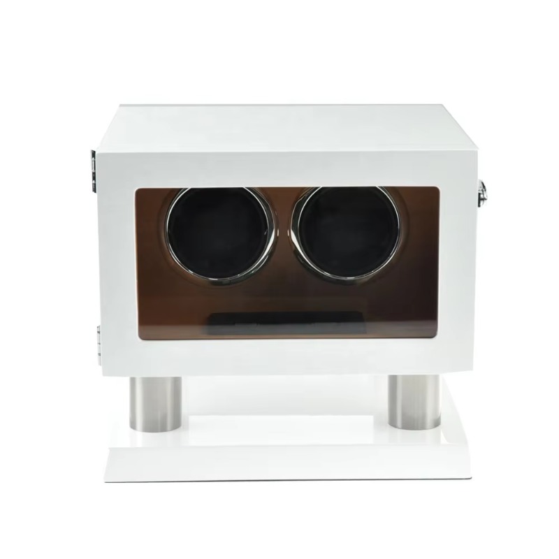 White Brown Leather Controller - Luxury Watch Winder recension och pris