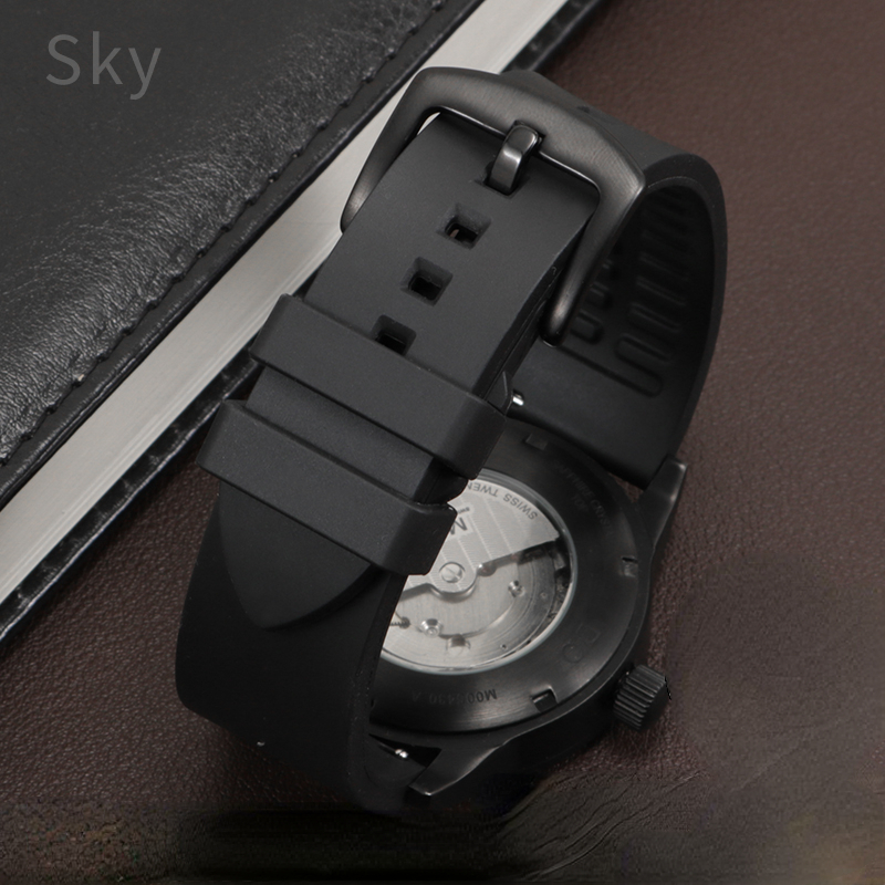 Male Silicone Watch Strap for  - Luxury Watch Longines recension och pris