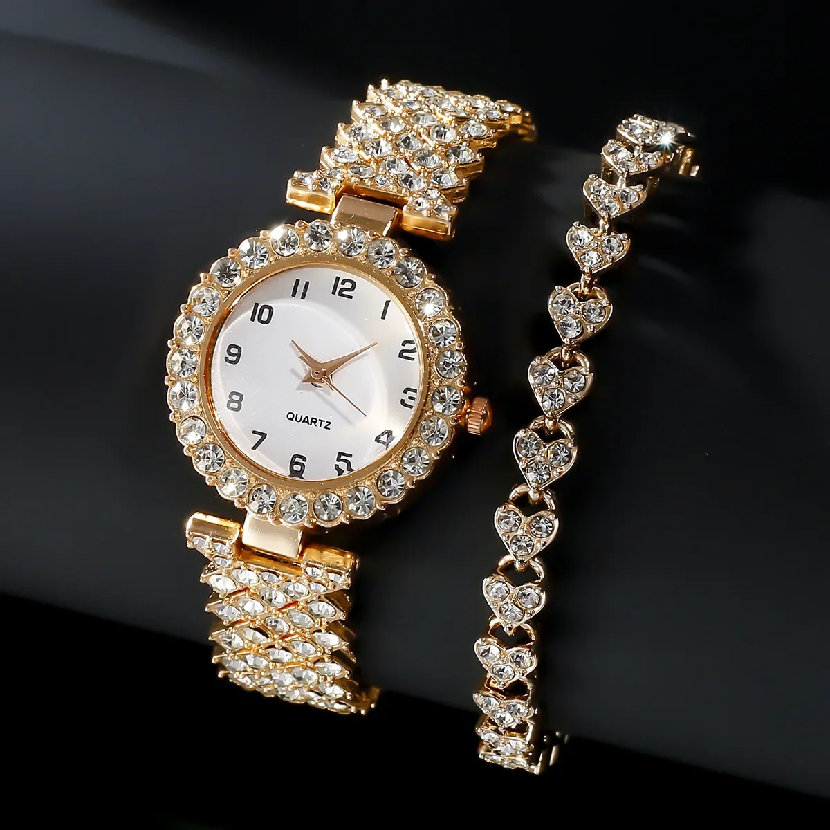1pcs/2pcs Luxury Fashion Women - Ladies Luxury Watch recension och pris