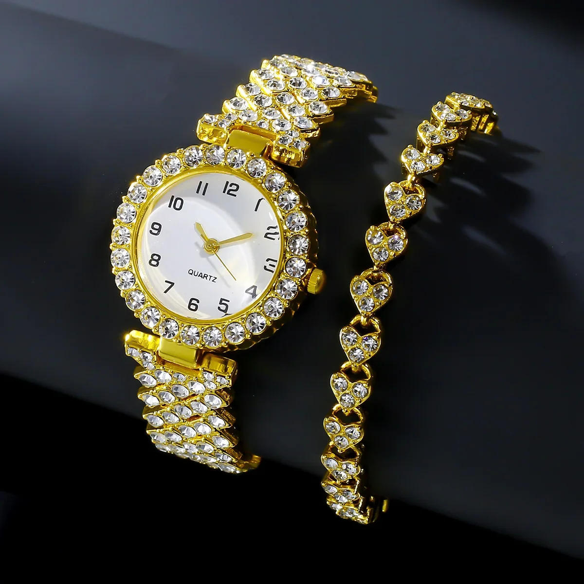 1pcs/2pcs Luxury Fashion Women - Ladies Luxury Watch recension och pris