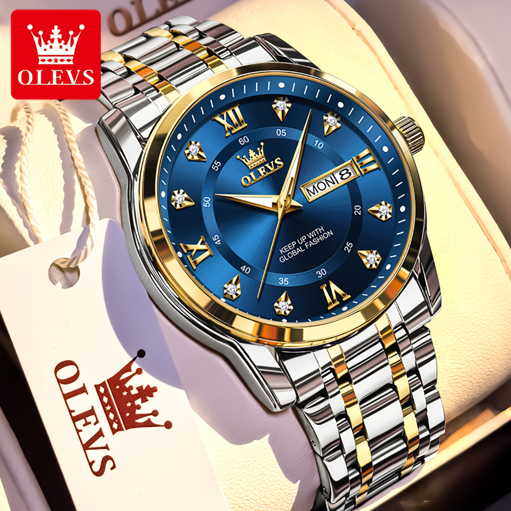 OLEVS Brand Fashion men's watc - Luxury Watch Deals recension och pris