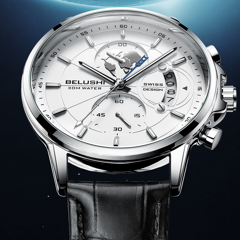 Mens Watches Waterproof Chrono - Luxury Watch Longines recension och pris