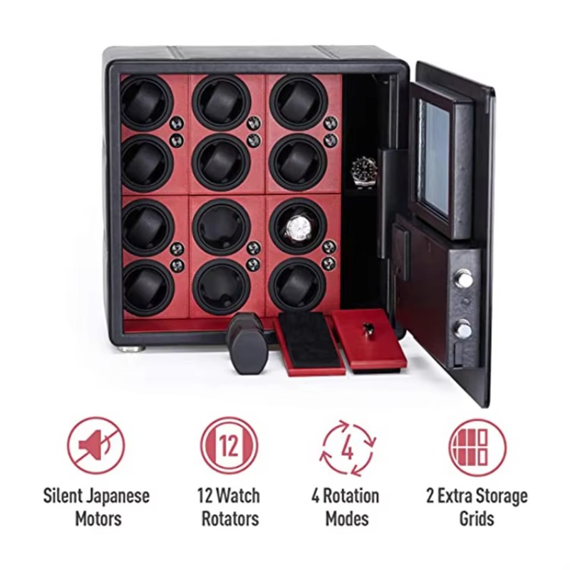 Luxury 12 Automatic Rotors and - Luxury Watch Winder Box recension och pris