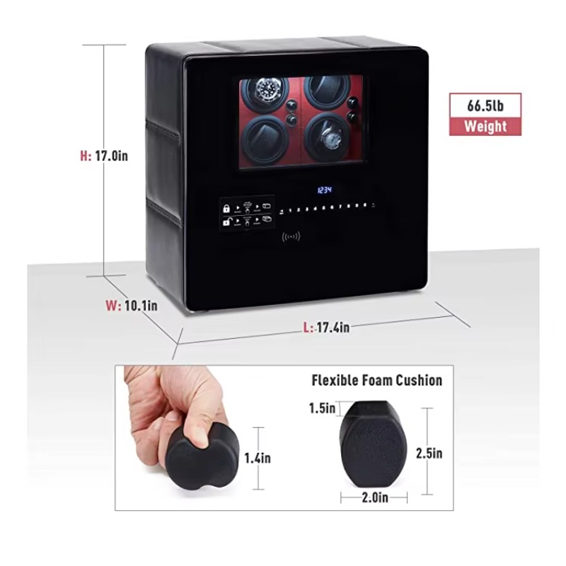 Luxury 12 Automatic Rotors and - Luxury Watch Winder Box recension och pris
