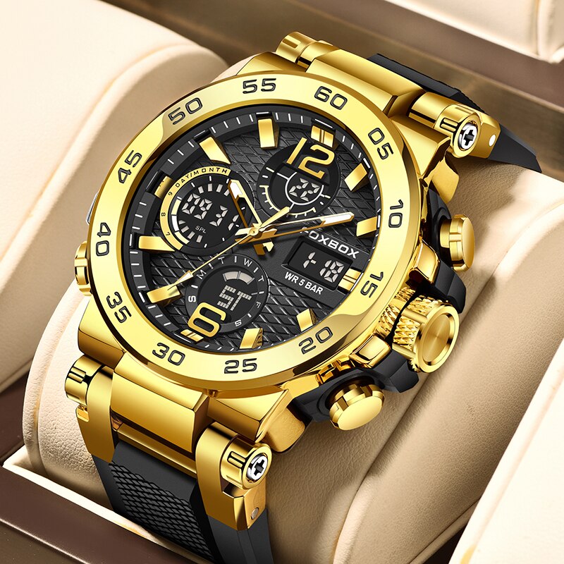 FOXBOX Business Watch Men Fash - Luxury Watch Collection Box recension och pris