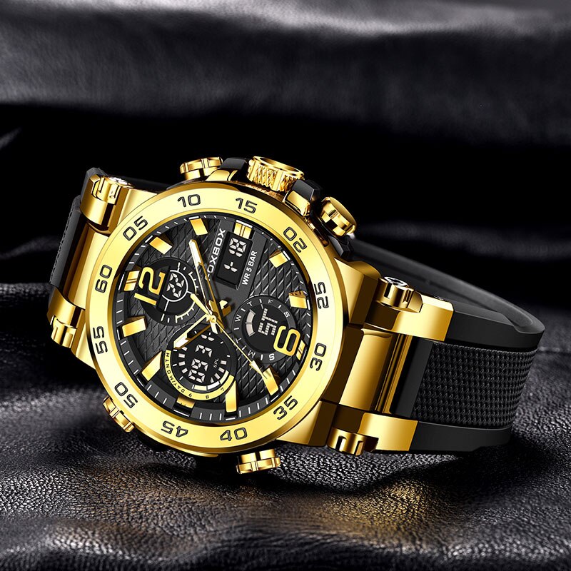 FOXBOX Business Watch Men Fash - Luxury Watch Collection Box recension och pris