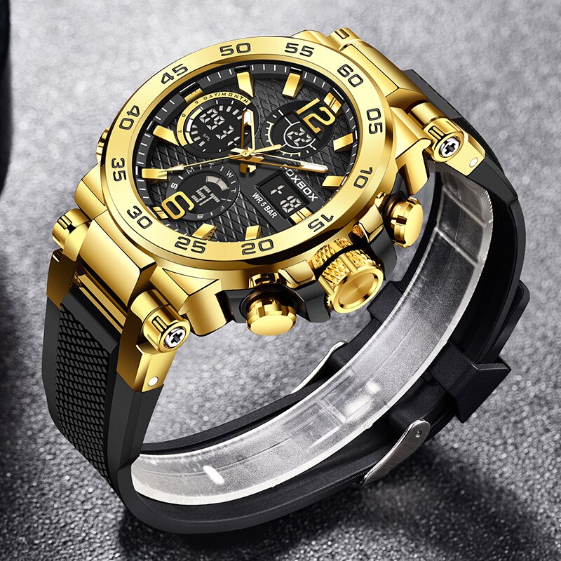 FOXBOX Business Watch Men Fash - Luxury Watch Collection Box recension och pris