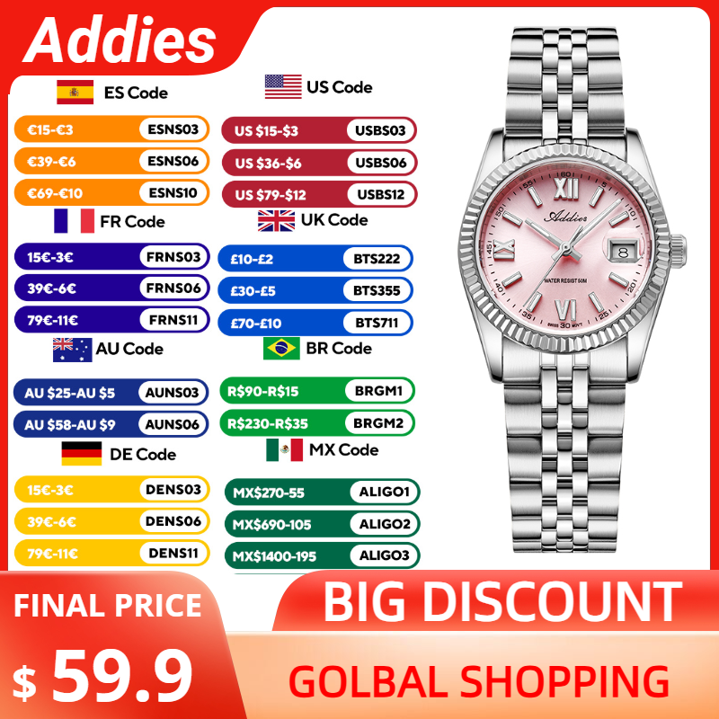 Addies Luxury Woman Watch Sapp - Luxury Watch Diamond recension och pris